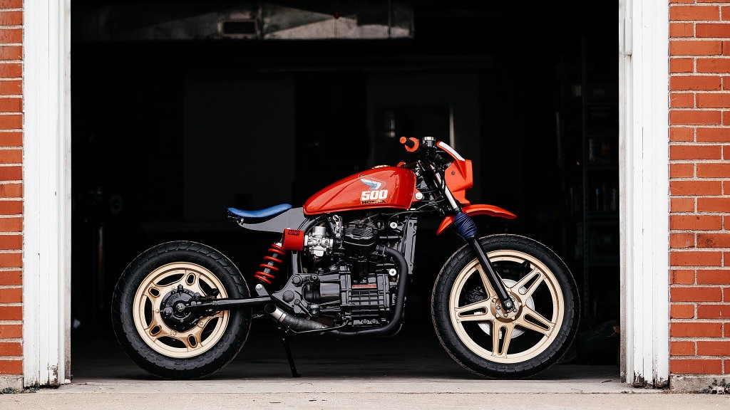 Honda CX500 Tracker by Brick House Builds