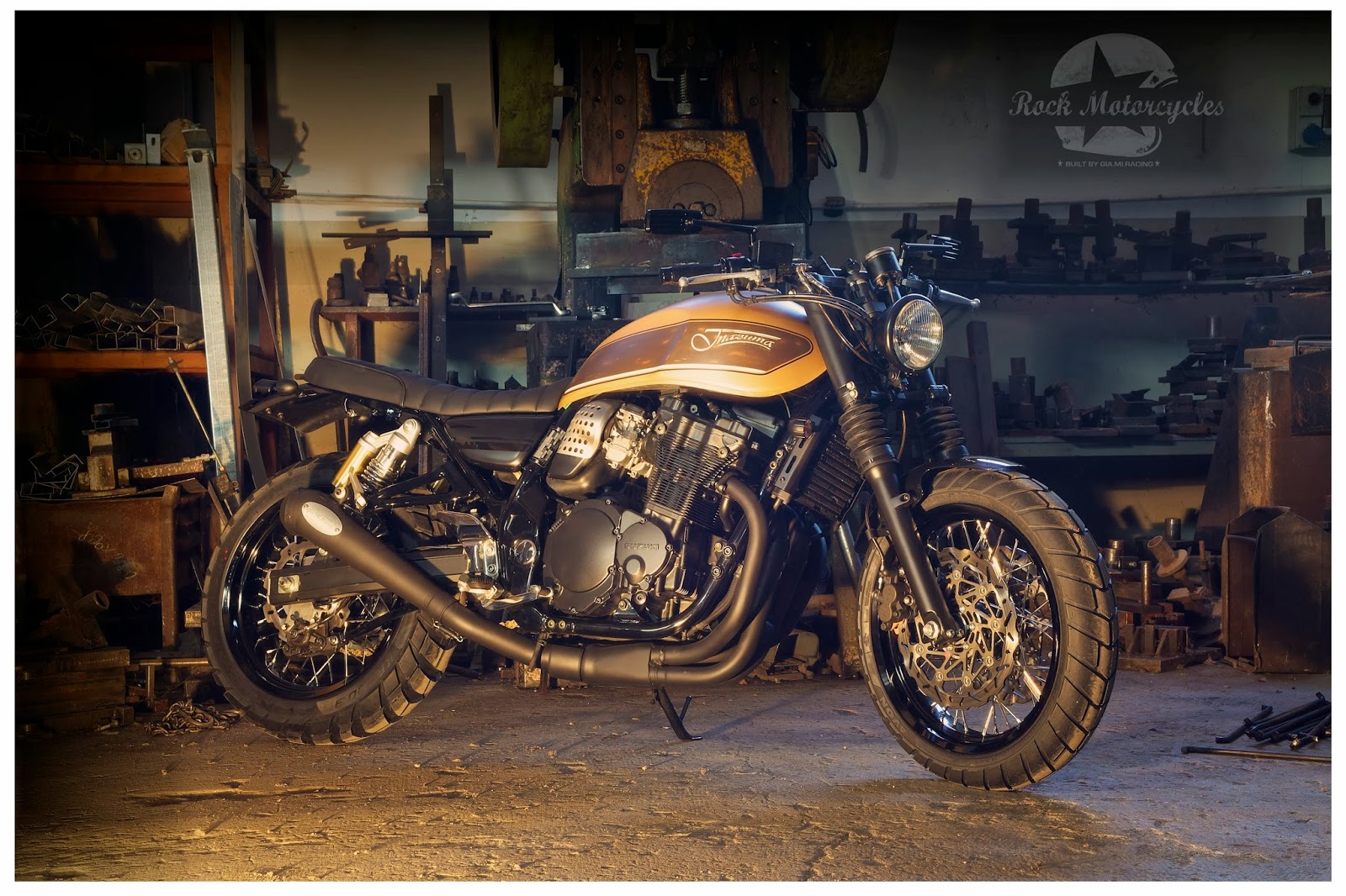 Inazuma 750 Scrambler by Gia Mi Motorcycles