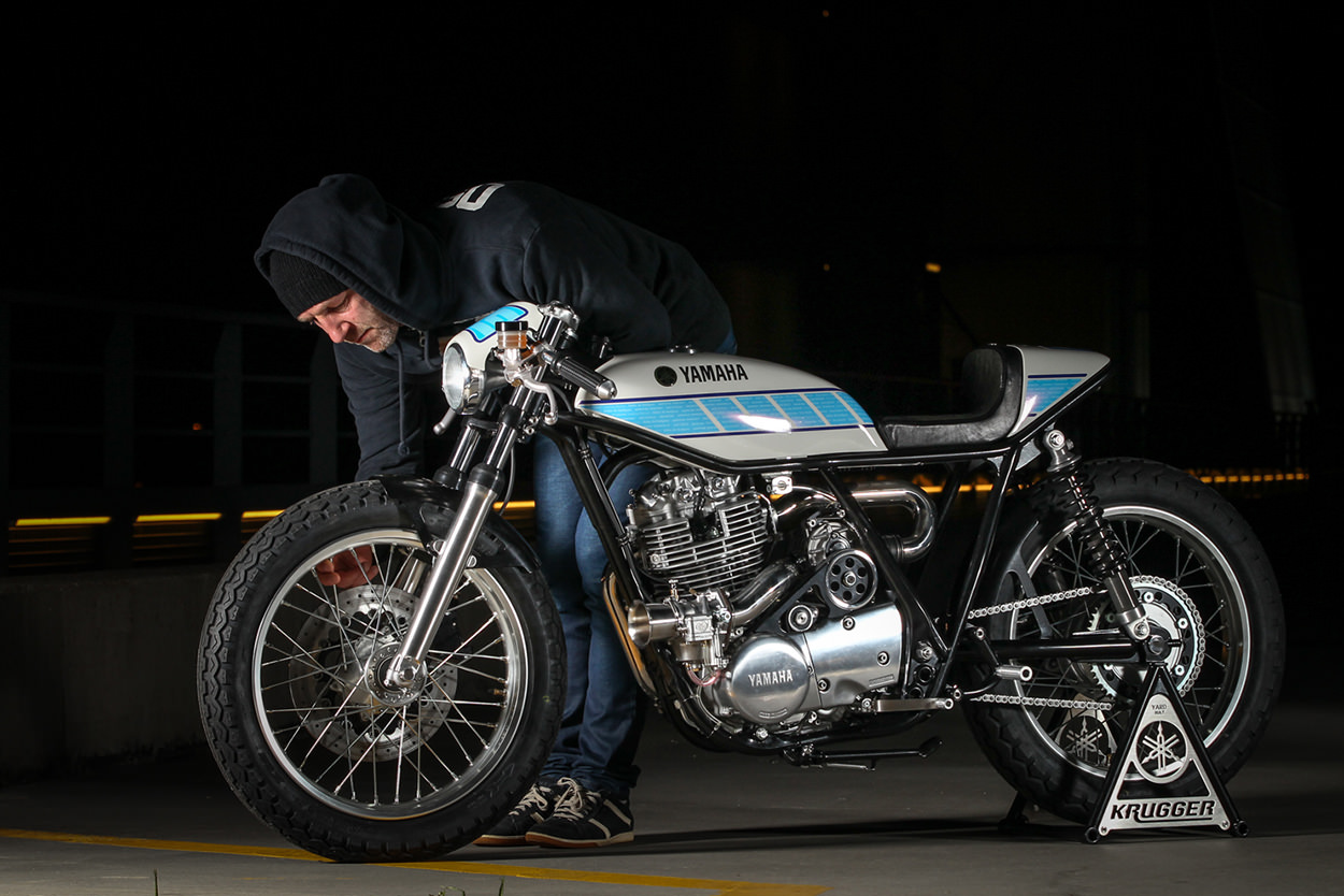 Supercharged Yamaha SR400 from Fred Krugger