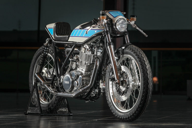 Supercharged Yamaha SR400 from Fred Krugger