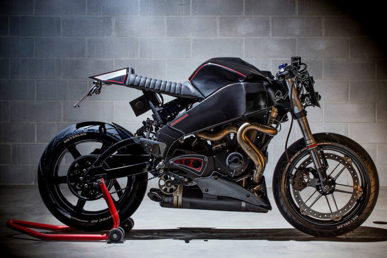 Buell XB9 Cafe racer from Iron Pirate Garage