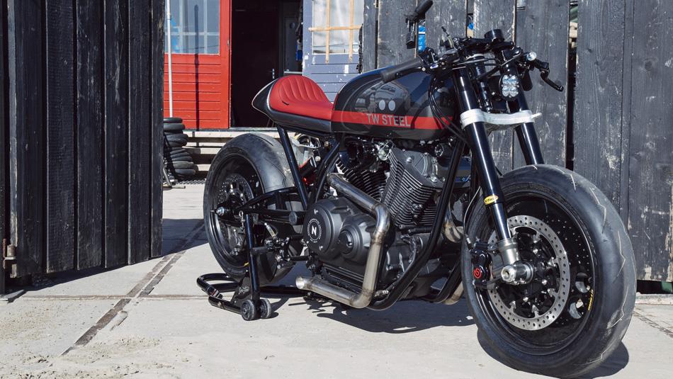 Yamaha XV950 "Son of Time" by Numbnut Motorcycles