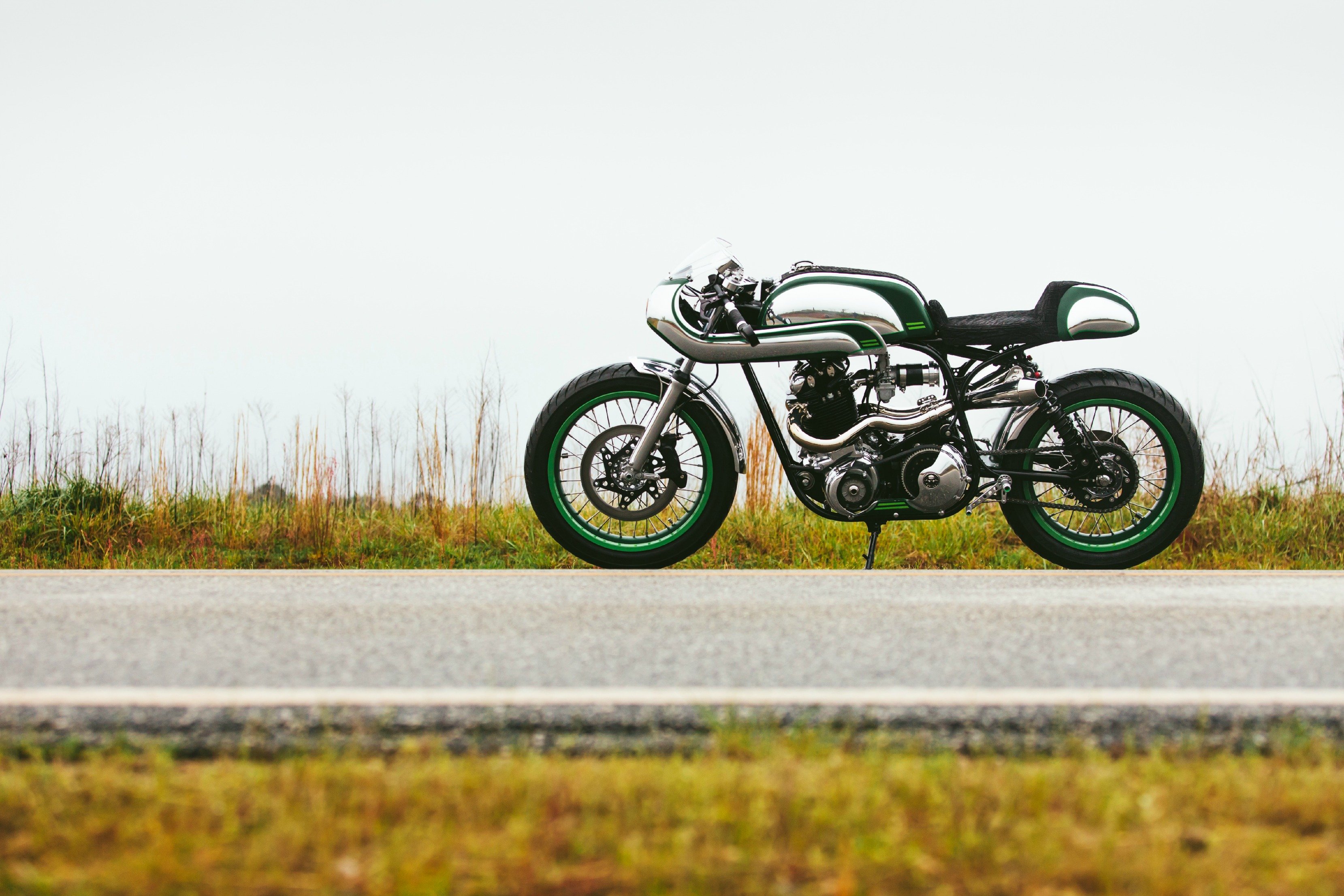 Norton Commando 750 "Misty Green" by Fuller Moto