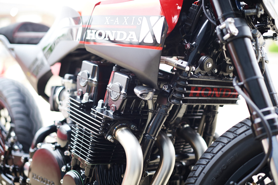 X Axis Honda CBX750 Café Racer, NakedBikesWorld 