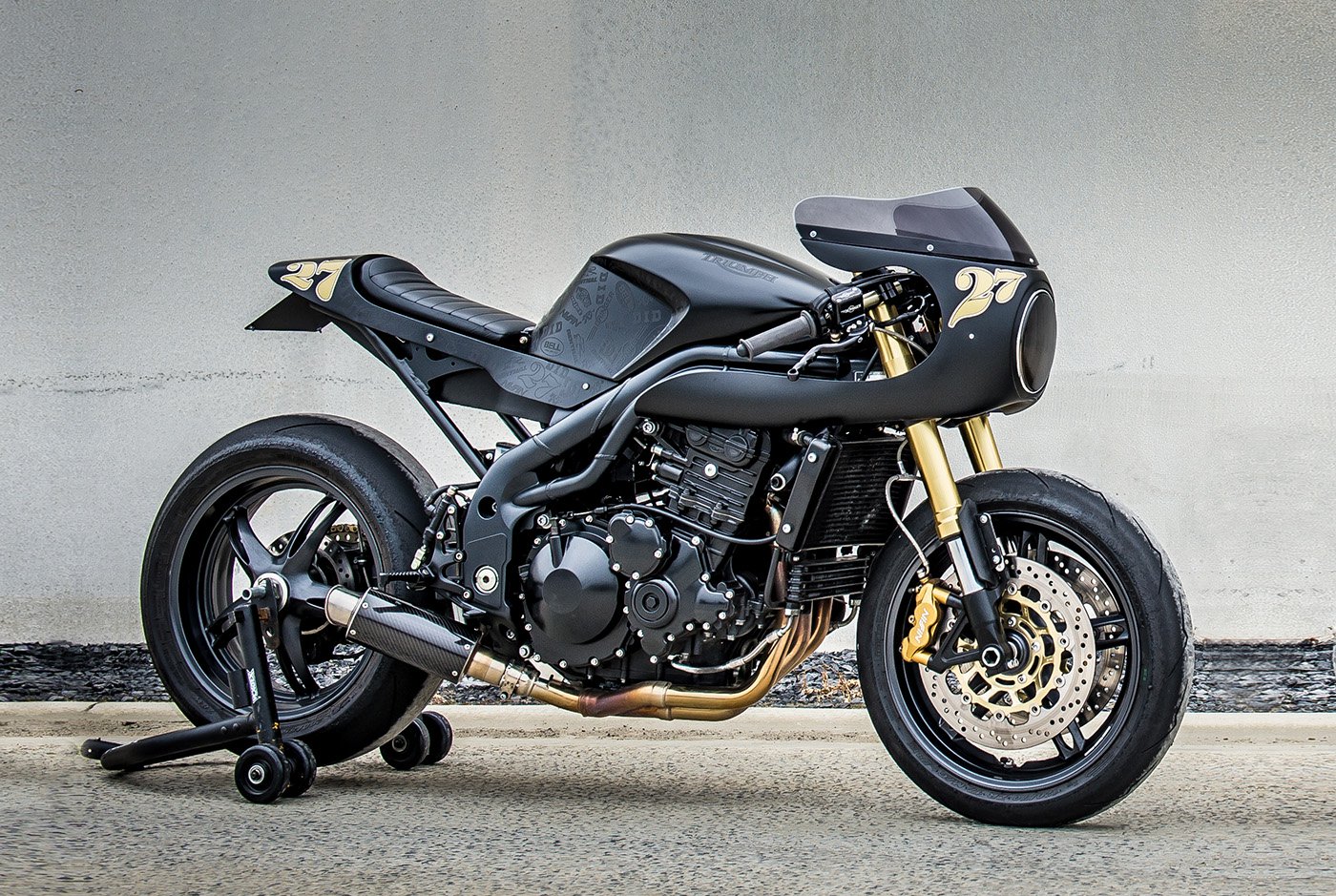 Cafe racer triumph on sale speed triple