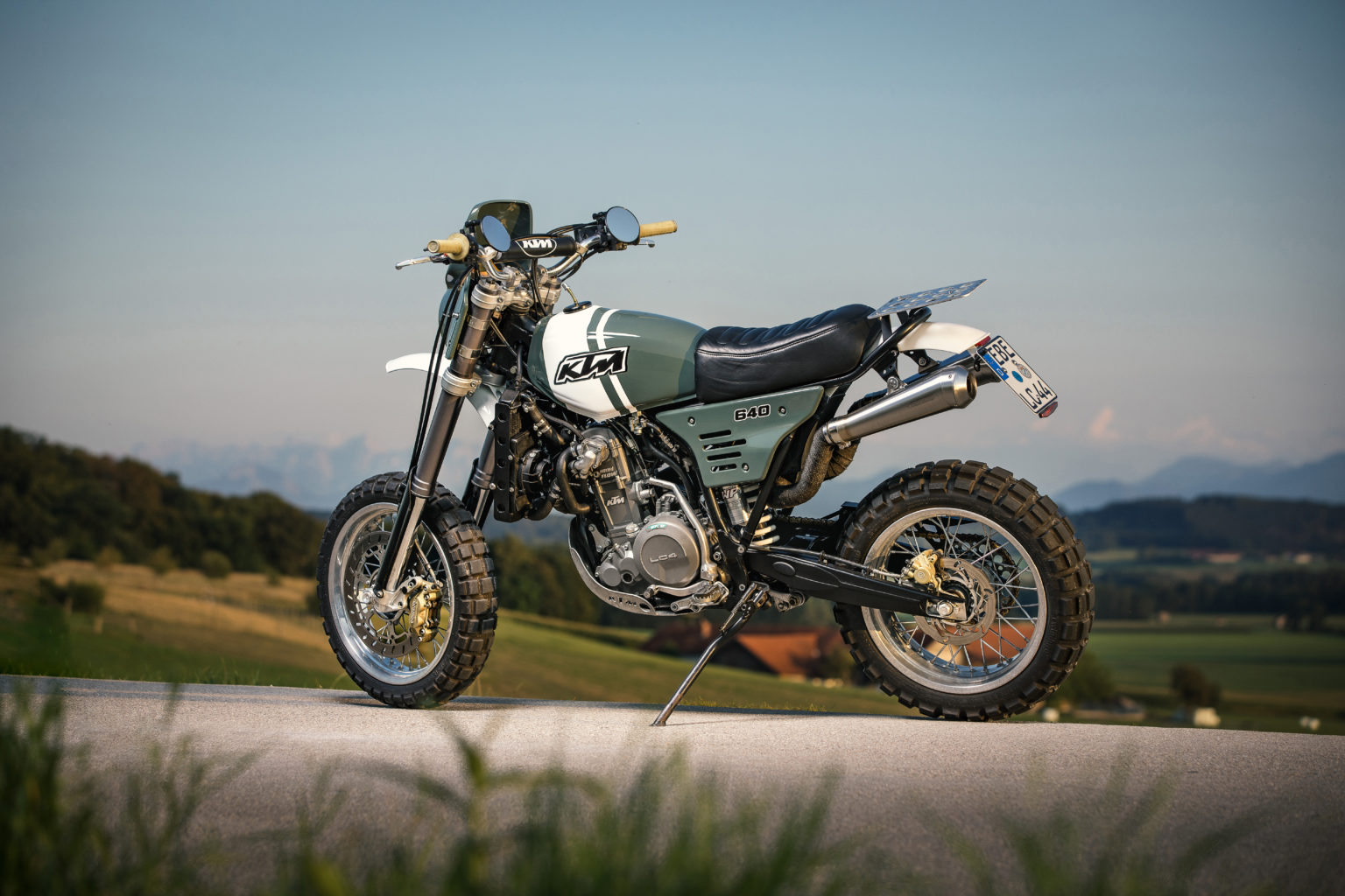 KTM LC4 640 Scrambler by Man & the Machines