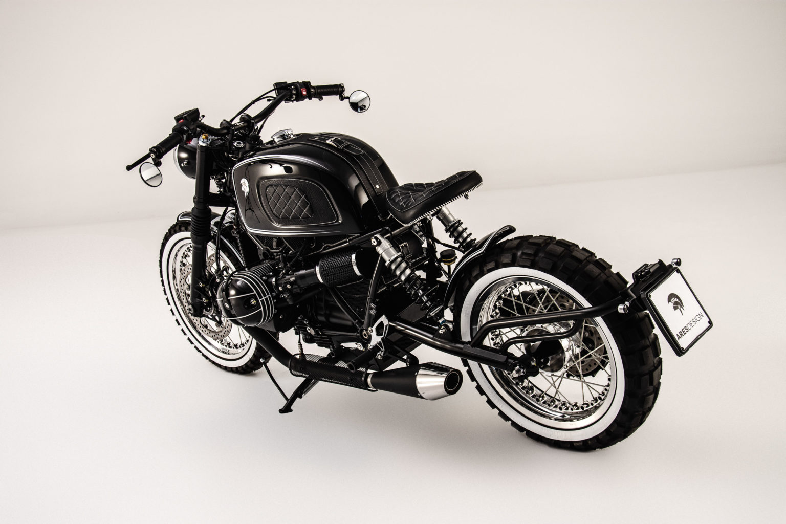 BMW R NineT Retro Scrambler by Ares Design