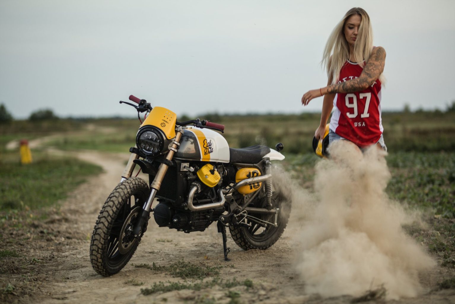 Honda CX500 "Eat my dust" by Cardsharper Customs