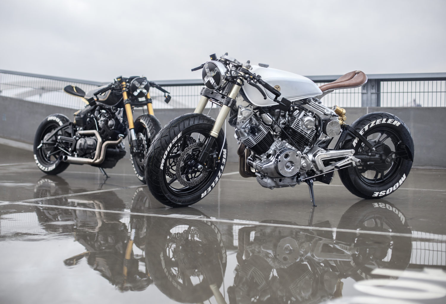 Yamaha XV920 Virago "Twins" by Moose Motodesign