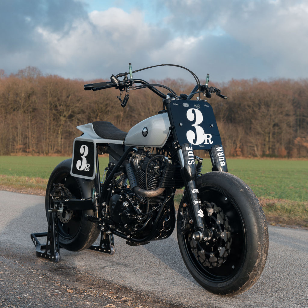 Suzuki DR650 Flat Track by Le French Atelier