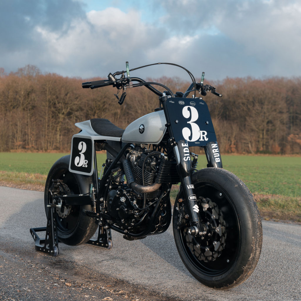 Suzuki Dr650 Flat Track By Le French Atelier