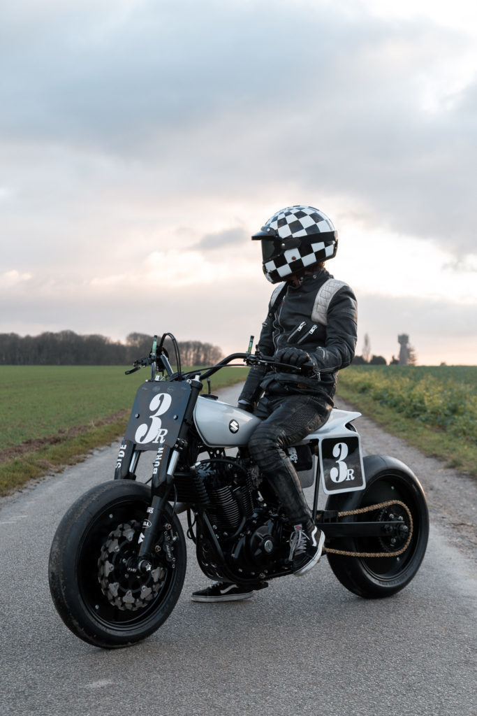 Suzuki DR650 Flat Track by Le French Atelier