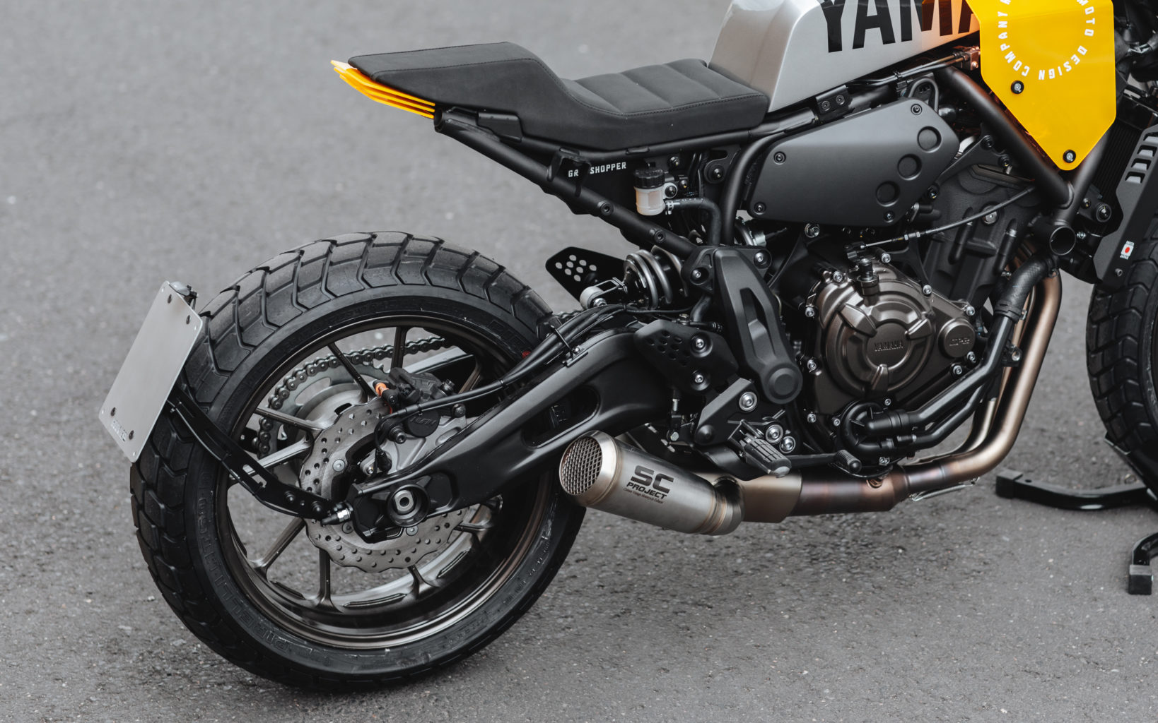 Yamaha XSR700 "Grasshopper" by Hookie Co.