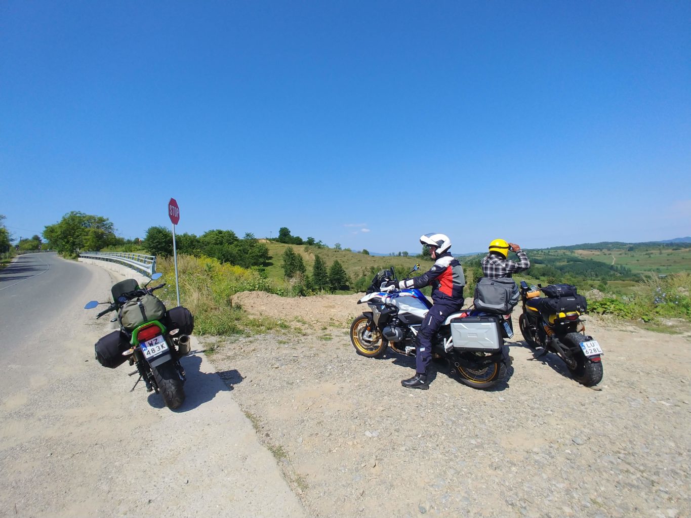 Motorcycle trip - Romania