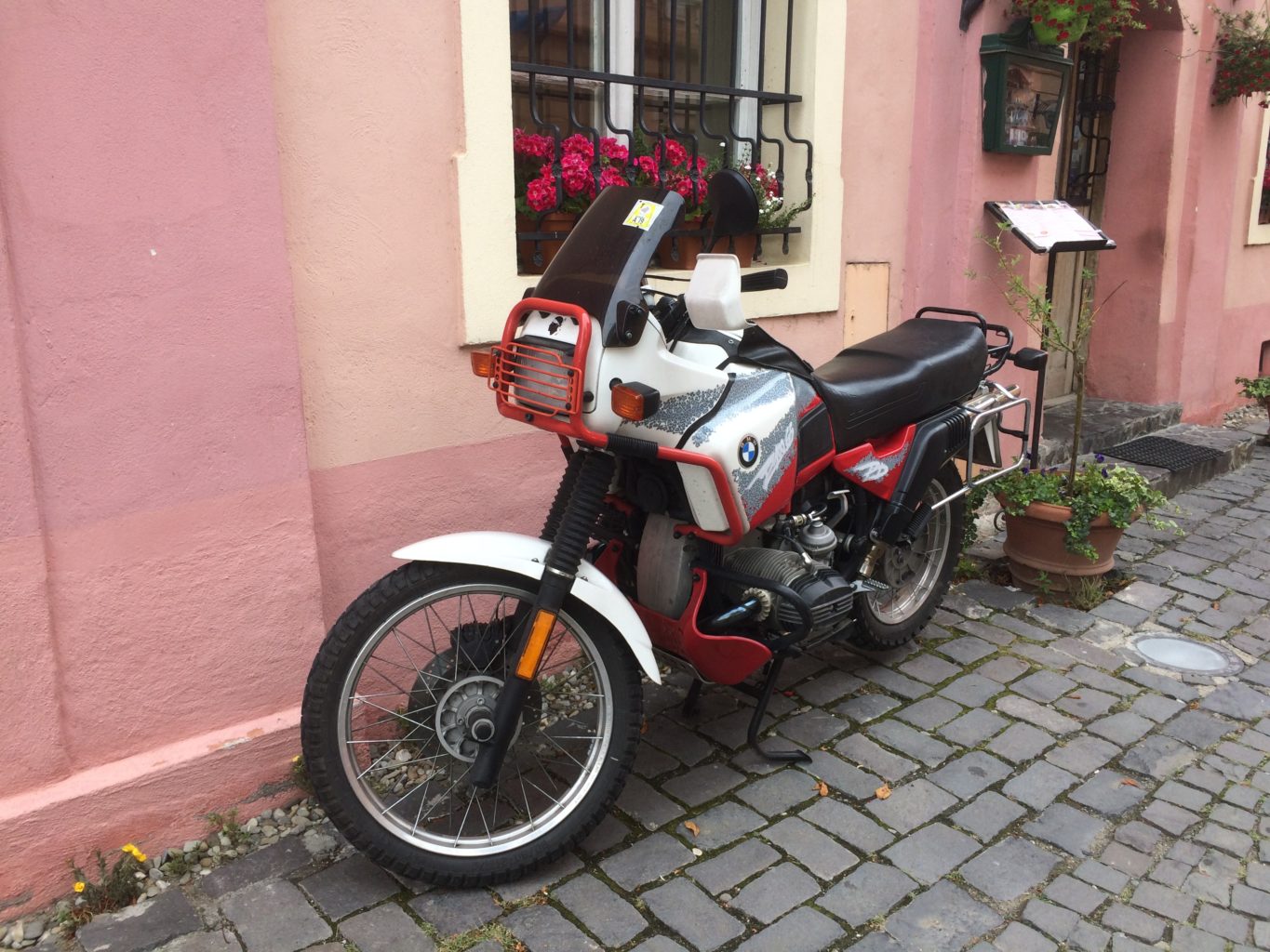 Motorcycle trip - Romania Sighisoara BMW R GS
